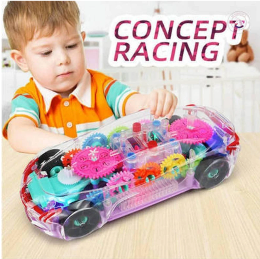 Concept racing car toy